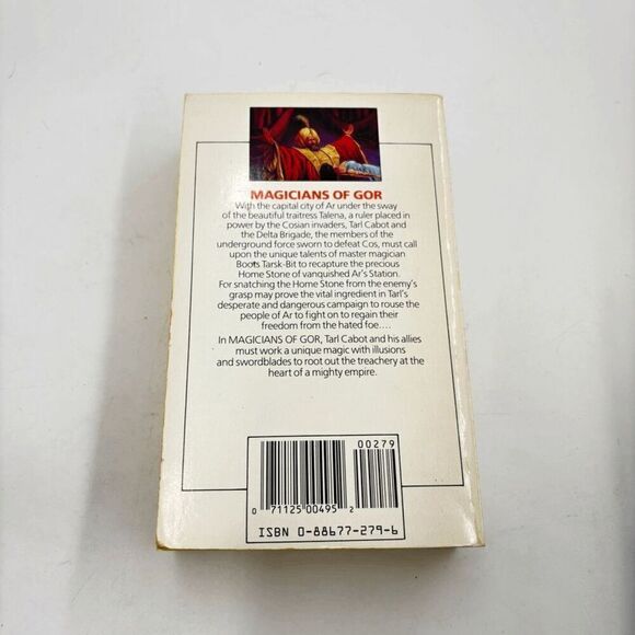 Magicians of GOR by John Norman. 1st printing 1988. Fantasy/adventure. Nice! - Picture 3 of 6
